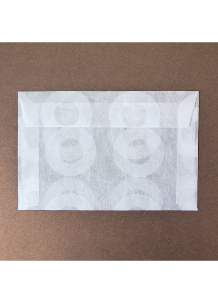 手漉き和紙信封信紙 • Usuwashi 封筒 • 丸